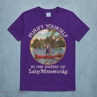 Vintage Purify Yourself In The Waters Of Lake Minnetonka T-Shirt thumb 5