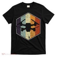 Vintage Quadcopter Fpv Rpv Drone Racer Pilot T-Shirt thumb 0