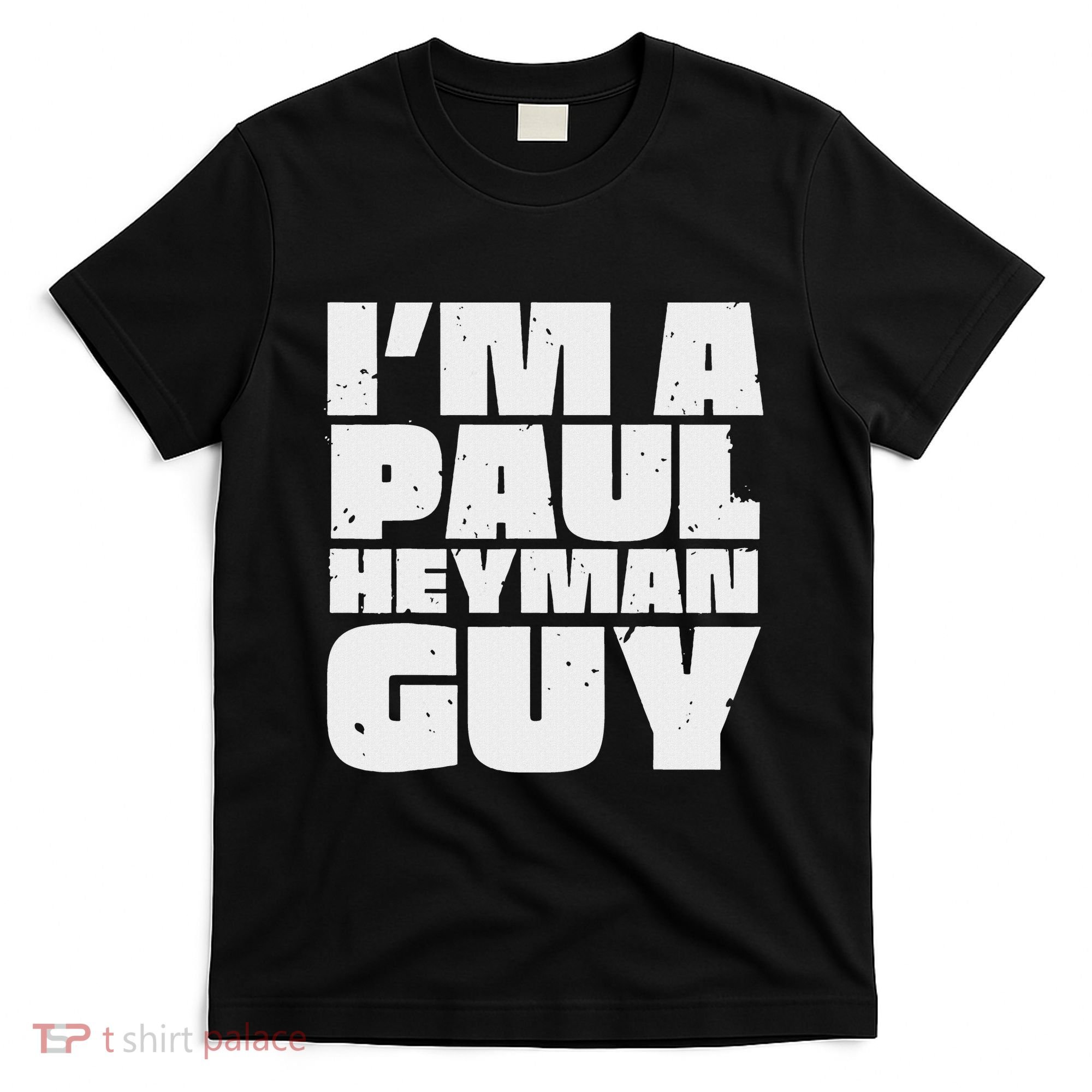 Vintage Quote Im A Paul Meme Heyman Guy Funny Retro Basic T-Shirt