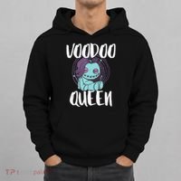 Voodoo Queen Pastel Goth Creepy Cute Voodoo Doll Hoodie thumb 0