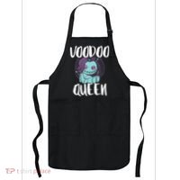 Voodoo Queen Pastel Goth Creepy Cute Voodoo Doll Apron thumb 0