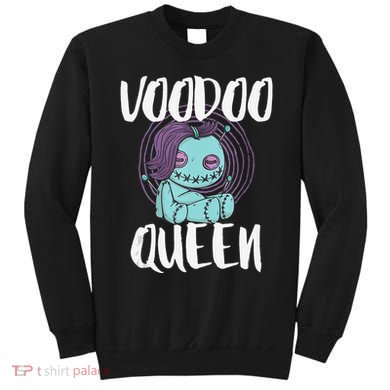 Voodoo Queen Pastel Goth Creepy Cute Voodoo Doll Sweatshirt