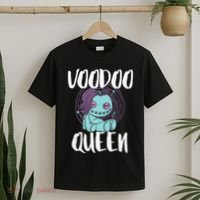 Voodoo Queen Pastel Goth Creepy Cute Voodoo Doll T-Shirt thumb 2
