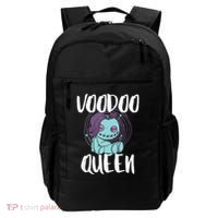 Voodoo Queen Pastel Goth Creepy Cute Voodoo Doll Backpack thumb 0