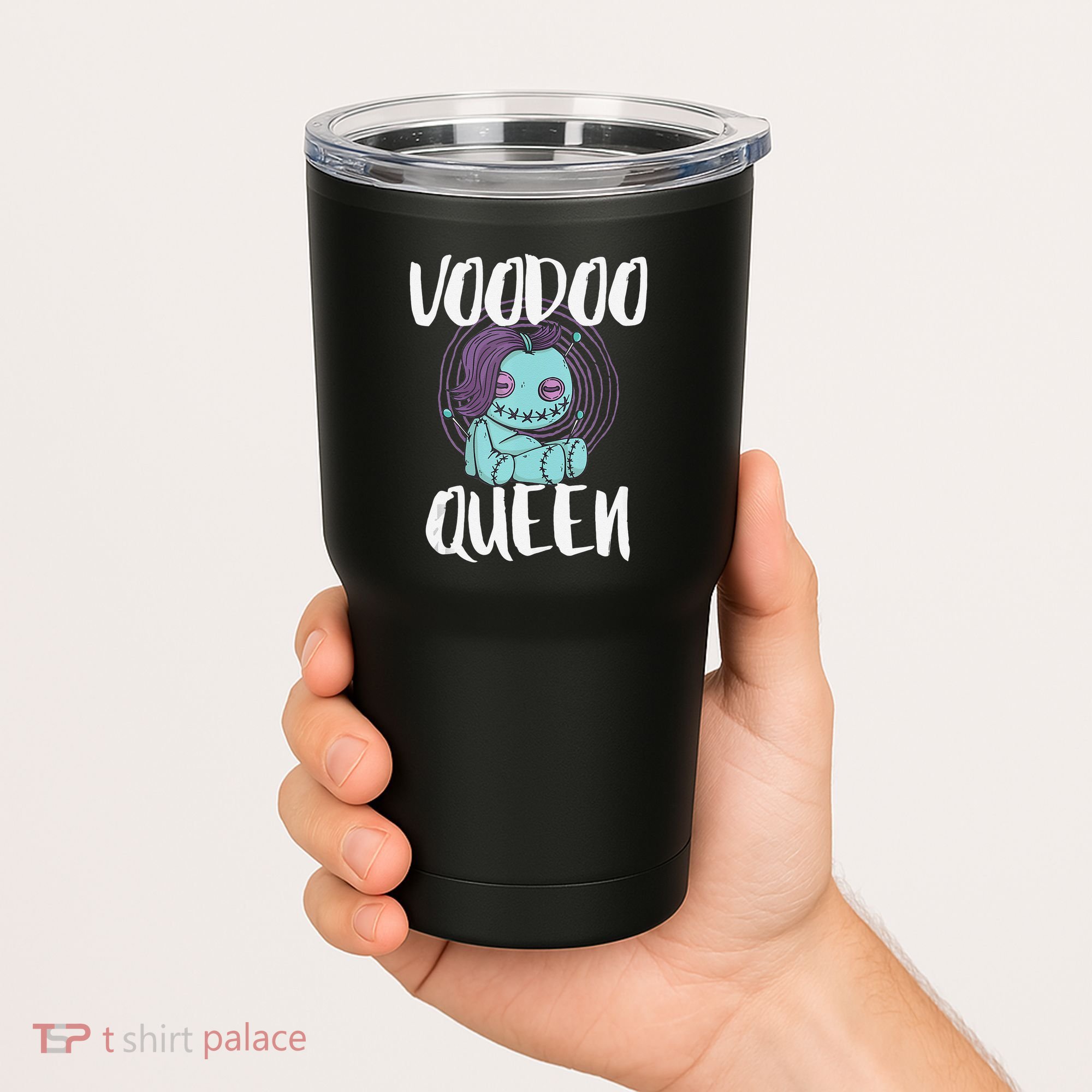 Voodoo Queen Pastel Goth Creepy Cute Voodoo Doll Tumbler