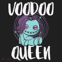 Voodoo Queen Pastel Goth Creepy Cute Voodoo Doll Tumbler thumb 3