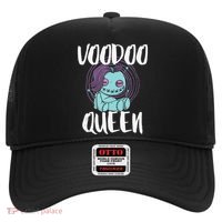 Voodoo Queen Pastel Goth Creepy Cute Voodoo Doll Hat thumb 0