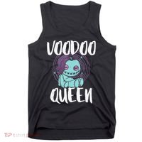 Voodoo Queen Pastel Goth Creepy Cute Voodoo Doll Tank Top thumb 0