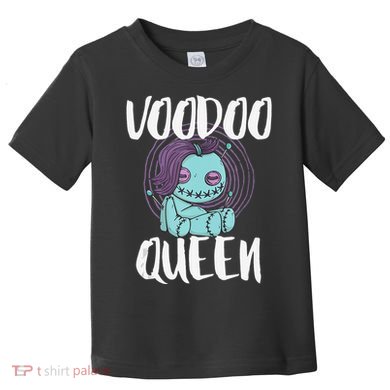 Voodoo Queen Pastel Goth Creepy Cute Voodoo Doll Toddler T-Shirt