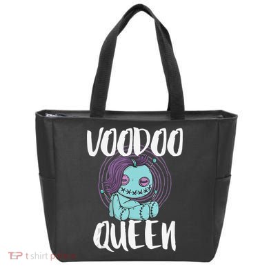 Voodoo Queen Pastel Goth Creepy Cute Voodoo Doll Tote Bag