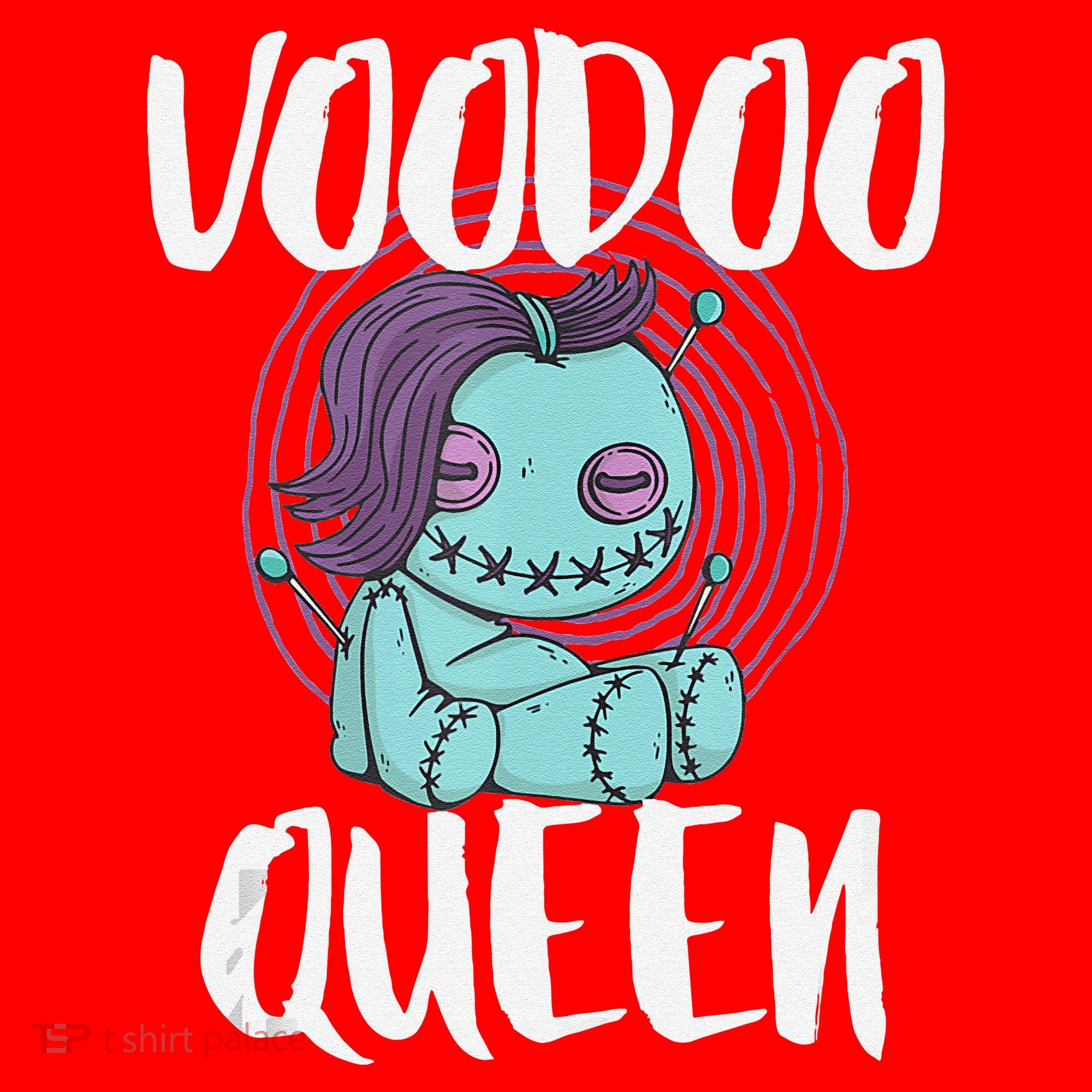 Voodoo Queen Pastel Goth Creepy Cute Voodoo Doll Santa Hat