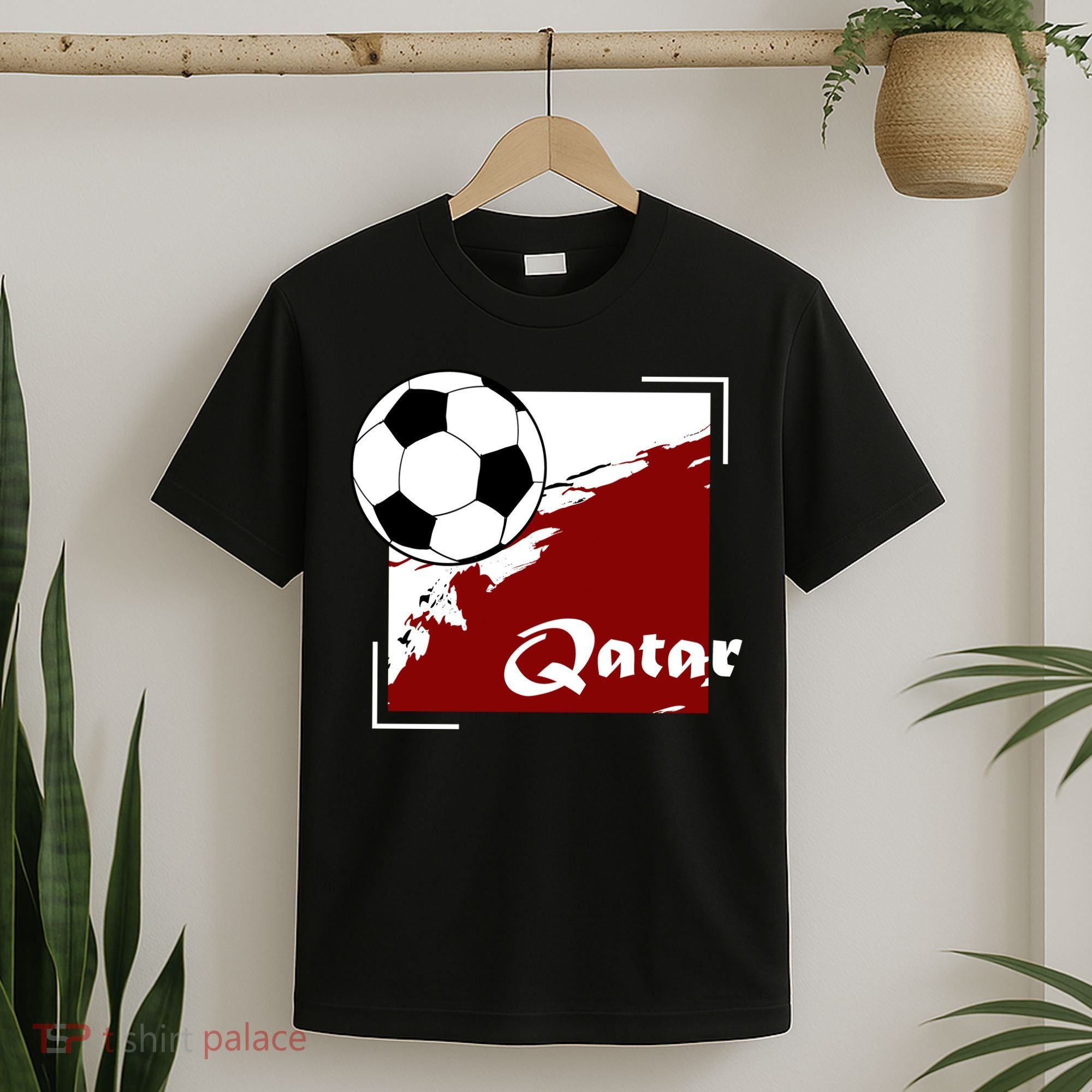 Vintage Qatar Soccer Futbol T-Shirt