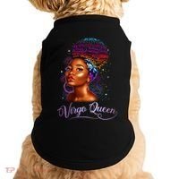 Virgo Queen Zodiac Gift August September Diva Birthday Meaningful Gift Doggie Tank thumb 0