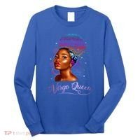 Virgo Queen Zodiac Gift August September Diva Birthday Meaningful Gift Long Sleeve Shirt thumb 0