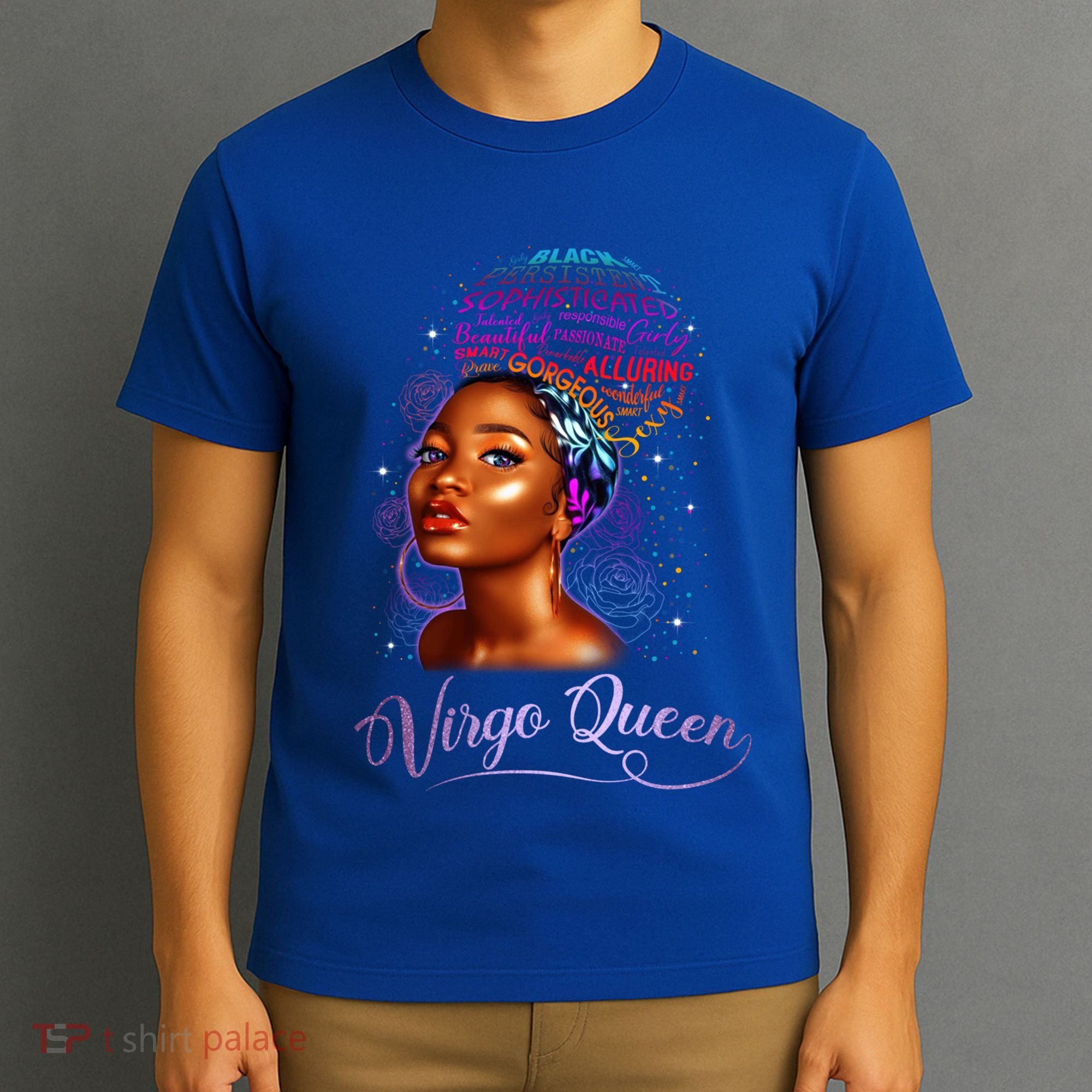 Virgo Queen Zodiac Gift August September Diva Birthday Meaningful Gift T-Shirt