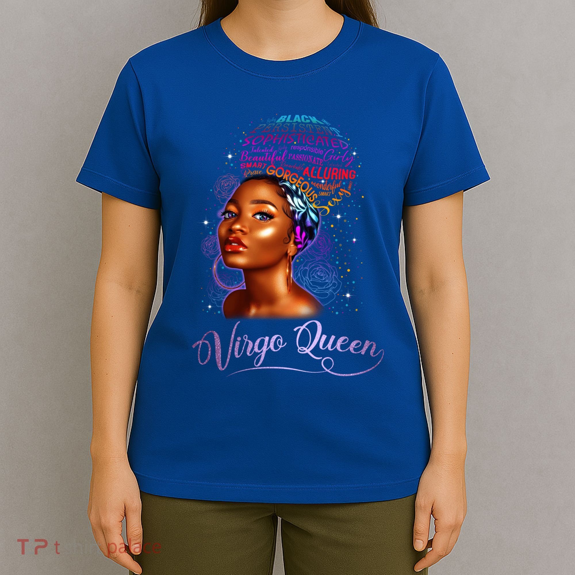Virgo Queen Zodiac Gift August September Diva Birthday Meaningful Gift T-Shirt