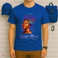 Virgo Queen Zodiac Gift August September Diva Birthday Meaningful Gift T-Shirt thumb 6