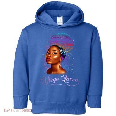 Virgo Queen Zodiac Gift August September Diva Birthday Meaningful Gift Toddler Hoodie
