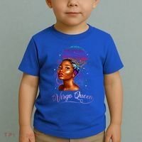 Virgo Queen Zodiac Gift August September Diva Birthday Meaningful Gift Toddler T-Shirt thumb 2