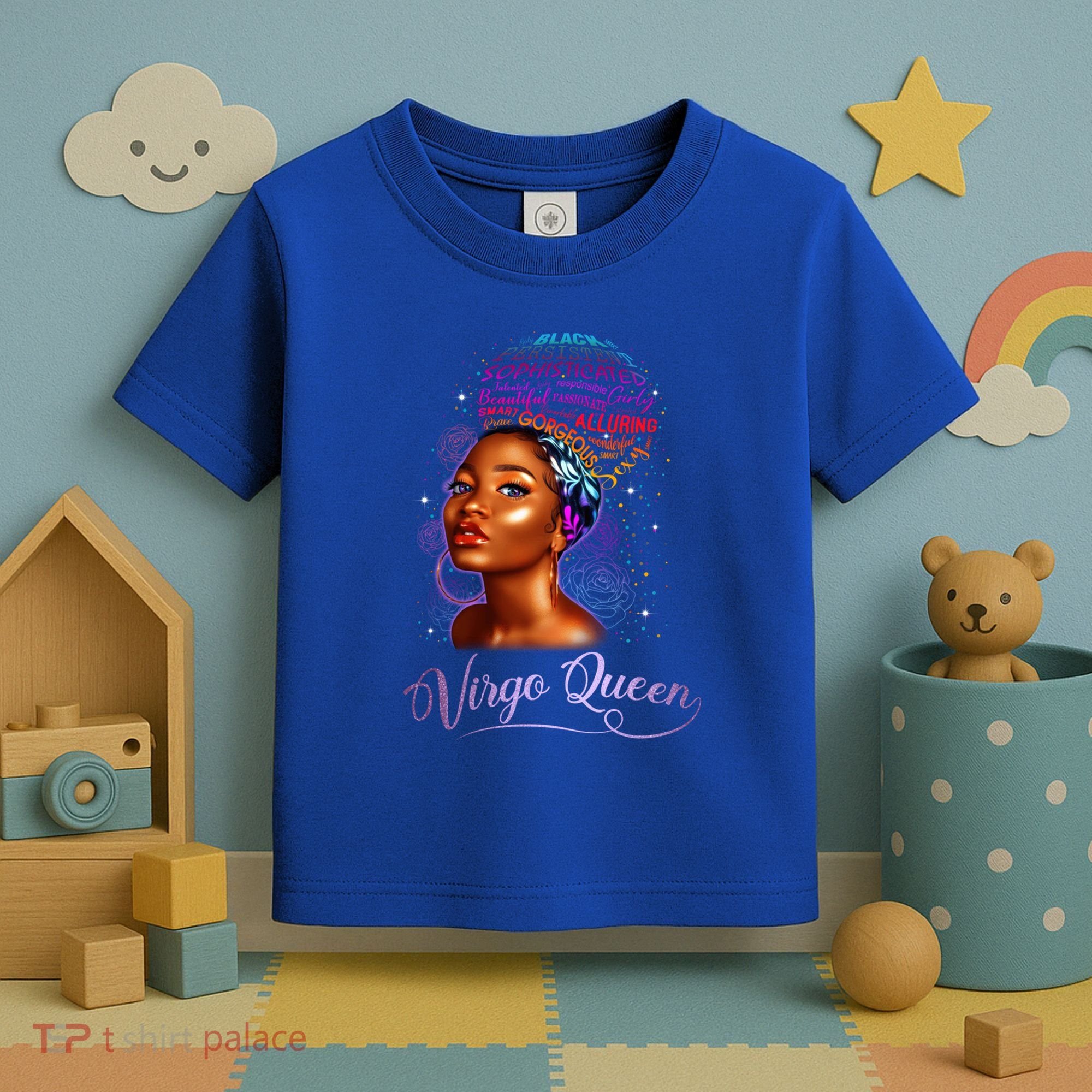 Virgo Queen Zodiac Gift August September Diva Birthday Meaningful Gift Toddler T-Shirt