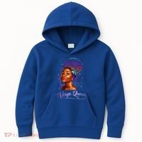 Virgo Queen Zodiac Gift August September Diva Birthday Meaningful Gift Kids Hoodie thumb 0
