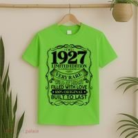 Vintage Retro 1927 Birthday Limited Edition Living Legend Built To Last T-Shirt thumb 2