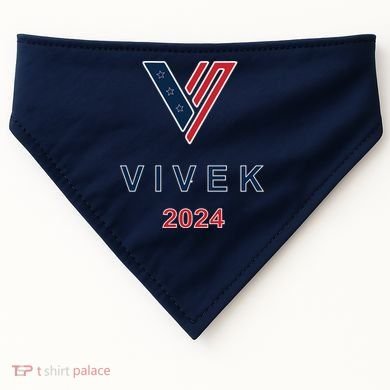 Vivek Ramaswamy 2024 Presidential Campaign USA-Made Doggie Bandana
