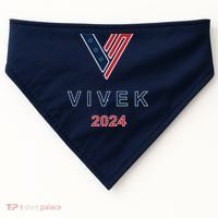 Vivek Ramaswamy 2024 Presidential Campaign USA-Made Doggie Bandana thumb 0