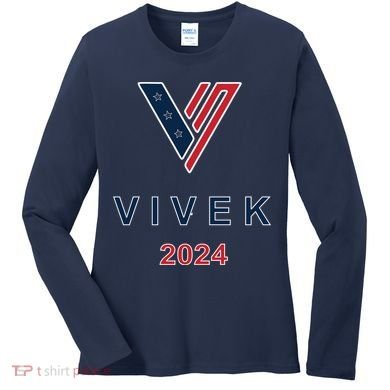 Vivek Ramaswamy 2024 Presidential Campaign Women's Long Sleeve Shirt