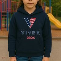 Vivek Ramaswamy 2024 Presidential Campaign Kids Hoodie thumb 3