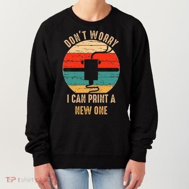 Vintage Retro 3D Printer Gift idea for Geeks  Women's Sweatshirt