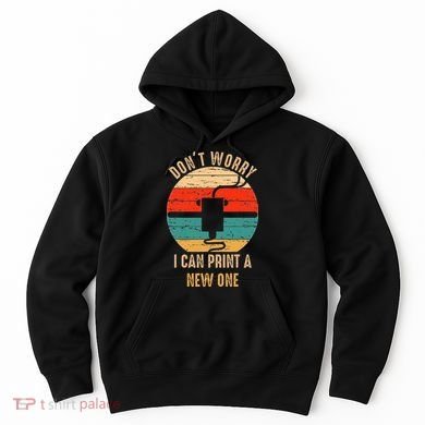 Vintage Retro 3D Printer Gift idea for Geeks  Hoodie