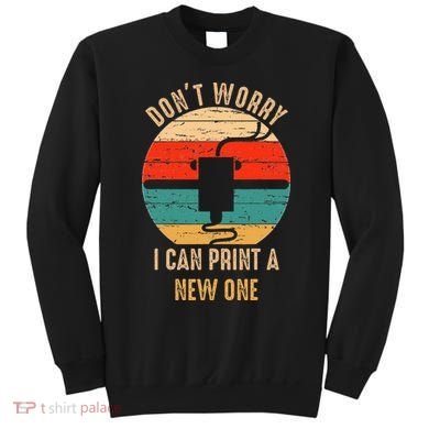 Vintage Retro 3D Printer Gift idea for Geeks  Sweatshirt