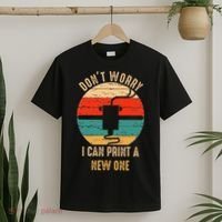 Vintage Retro 3D Printer Gift idea for Geeks  T-Shirt thumb 2