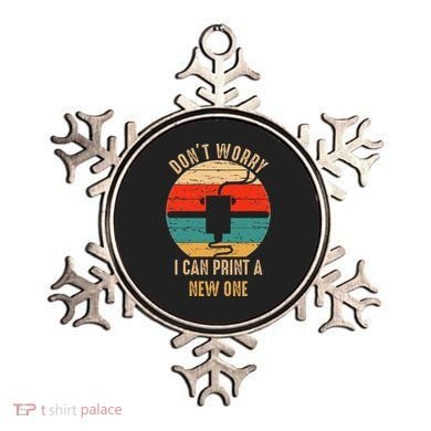 Vintage Retro 3D Printer  Gift idea for Geeks Ornament
