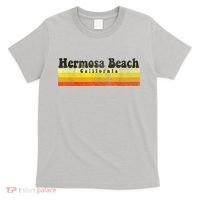 Vintage Retro 70s 80s Hermosa Beach, CA T-Shirt thumb 0