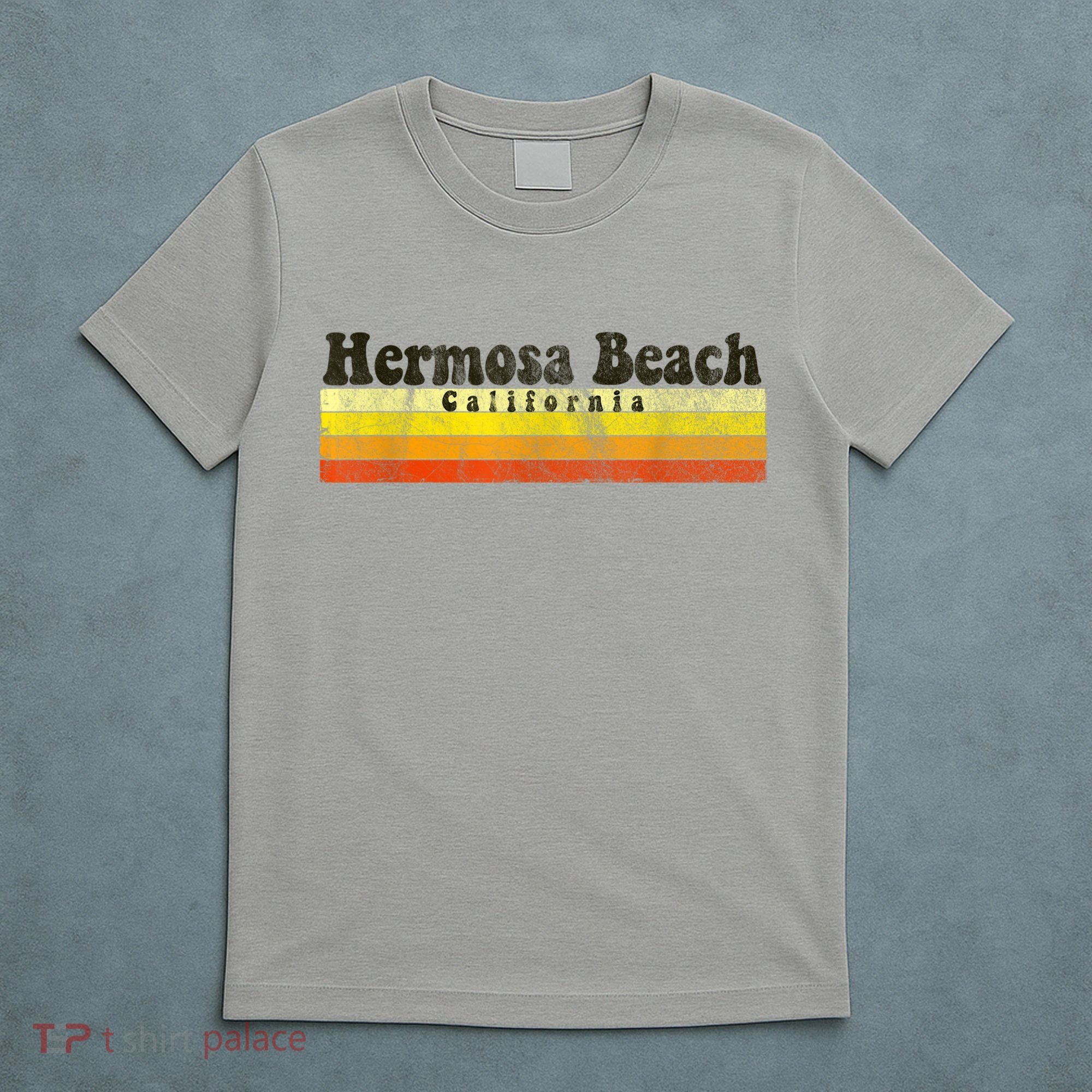 Vintage Retro 70s 80s Hermosa Beach, CA T-Shirt