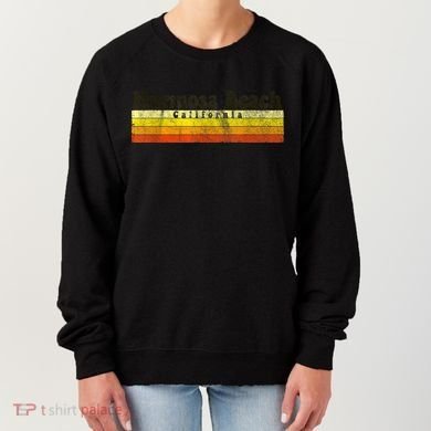 Vintage Retro 70s 80s Hermosa Beach, CA Women's Sweatshirt