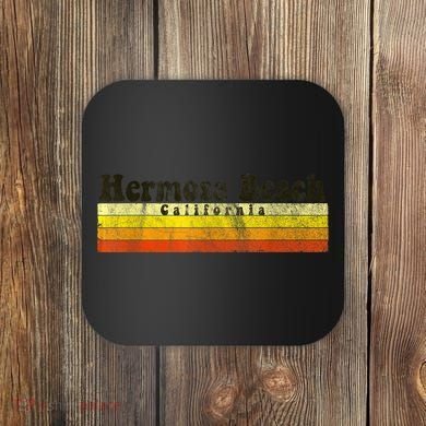 Vintage Retro 70s 80s Hermosa Beach, CA Coaster