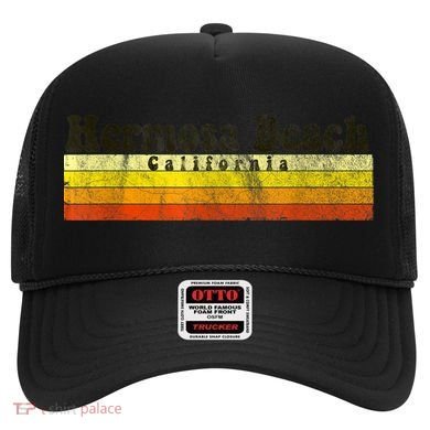 Vintage Retro 70s 80s Hermosa Beach, CA Hat