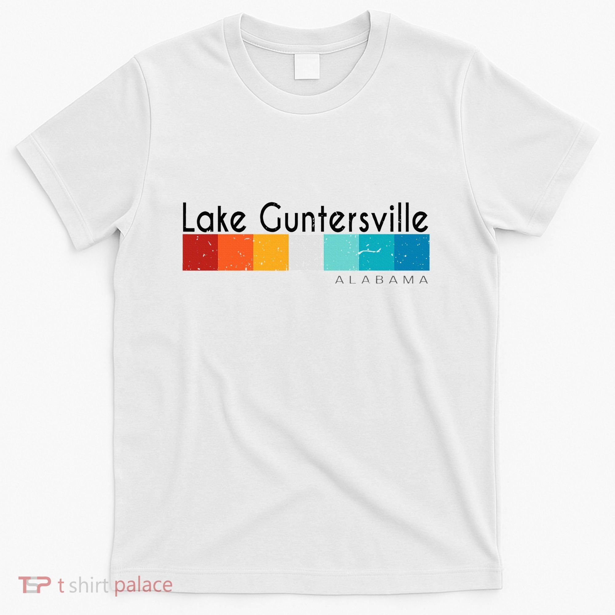 Vintage Retro 70s 80s Lake Guntersville Al Alabama Souvenir T-Shirt