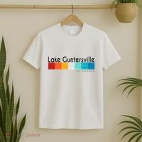 Vintage Retro 70s 80s Lake Guntersville Al Alabama Souvenir T-Shirt thumb 2
