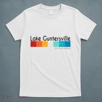 Vintage Retro 70s 80s Lake Guntersville Al Alabama Souvenir T-Shirt thumb 5