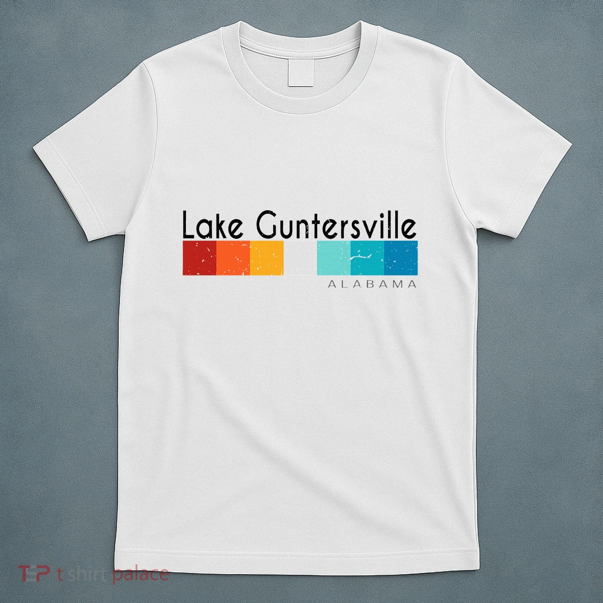 Vintage Retro 70s 80s Lake Guntersville Al Alabama Souvenir T-Shirt