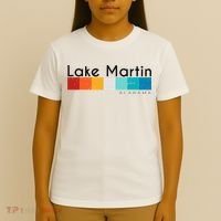 Vintage Retro 70s 80s Style Lake Martin Al Alabama Souvenir T-Shirt thumb 4