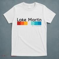 Vintage Retro 70s 80s Style Lake Martin Al Alabama Souvenir T-Shirt thumb 5