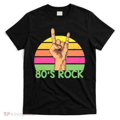 Vintage Retro 80's Rock Band T-Shirt