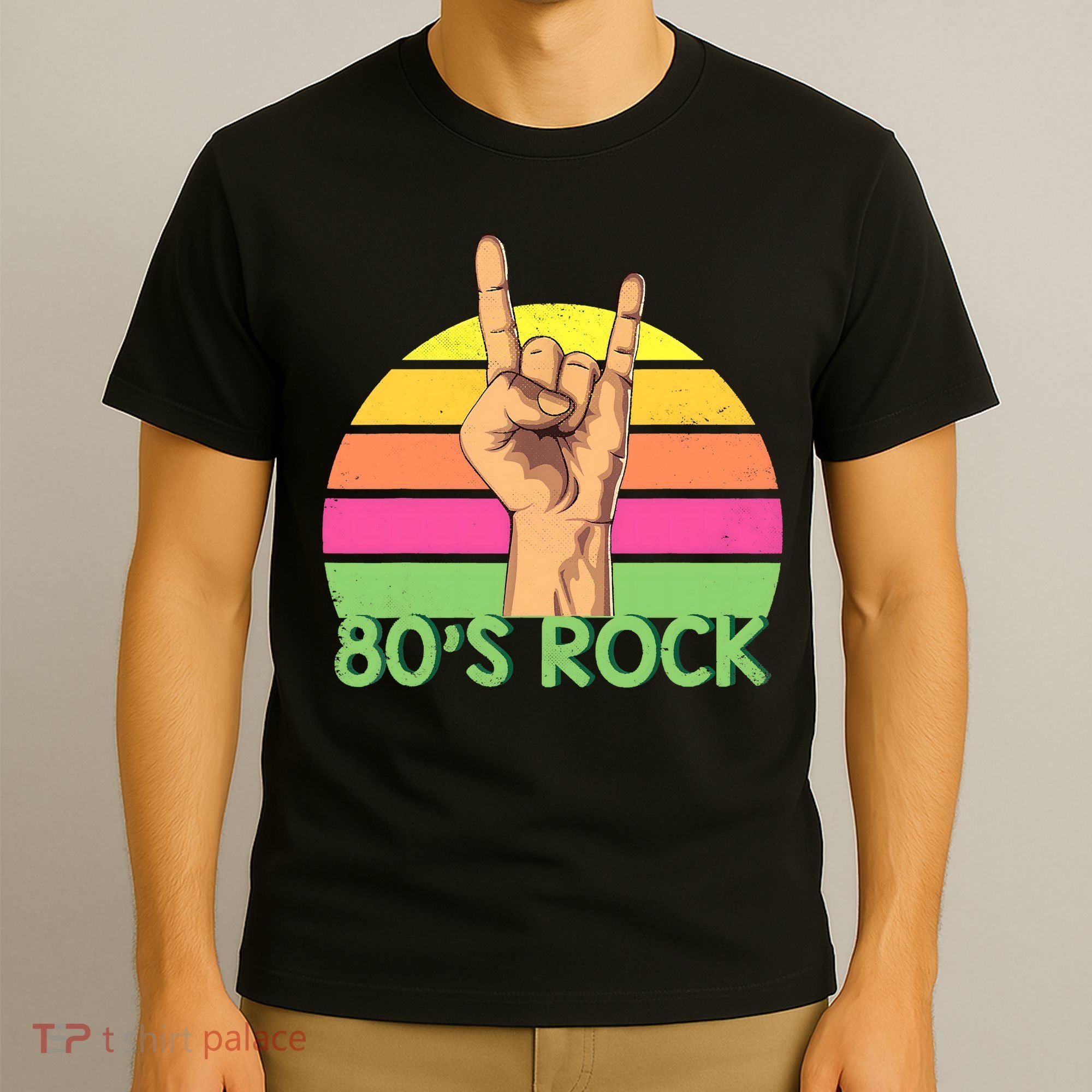 Vintage Retro 80's Rock Band T-Shirt