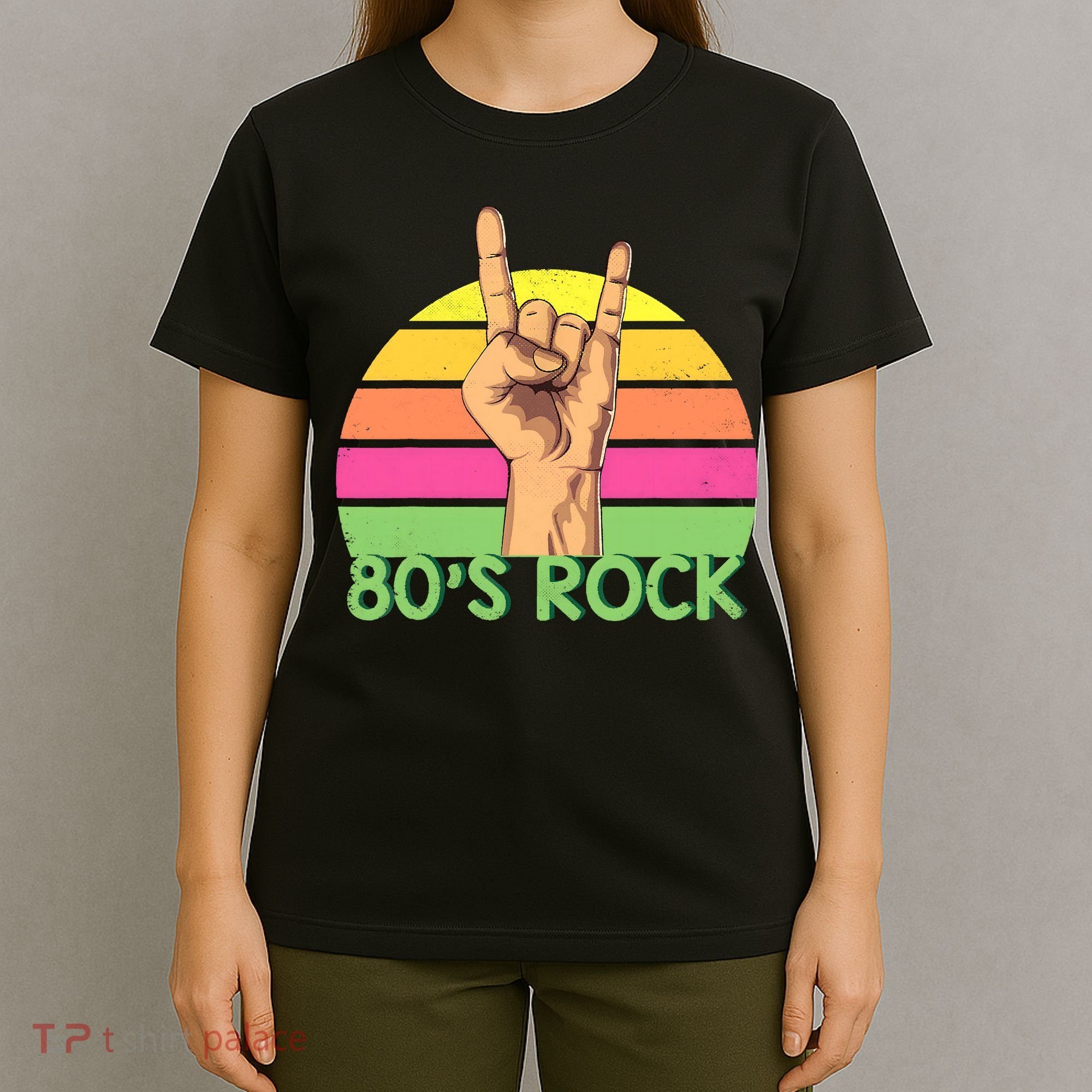 Vintage Retro 80's Rock Band T-Shirt