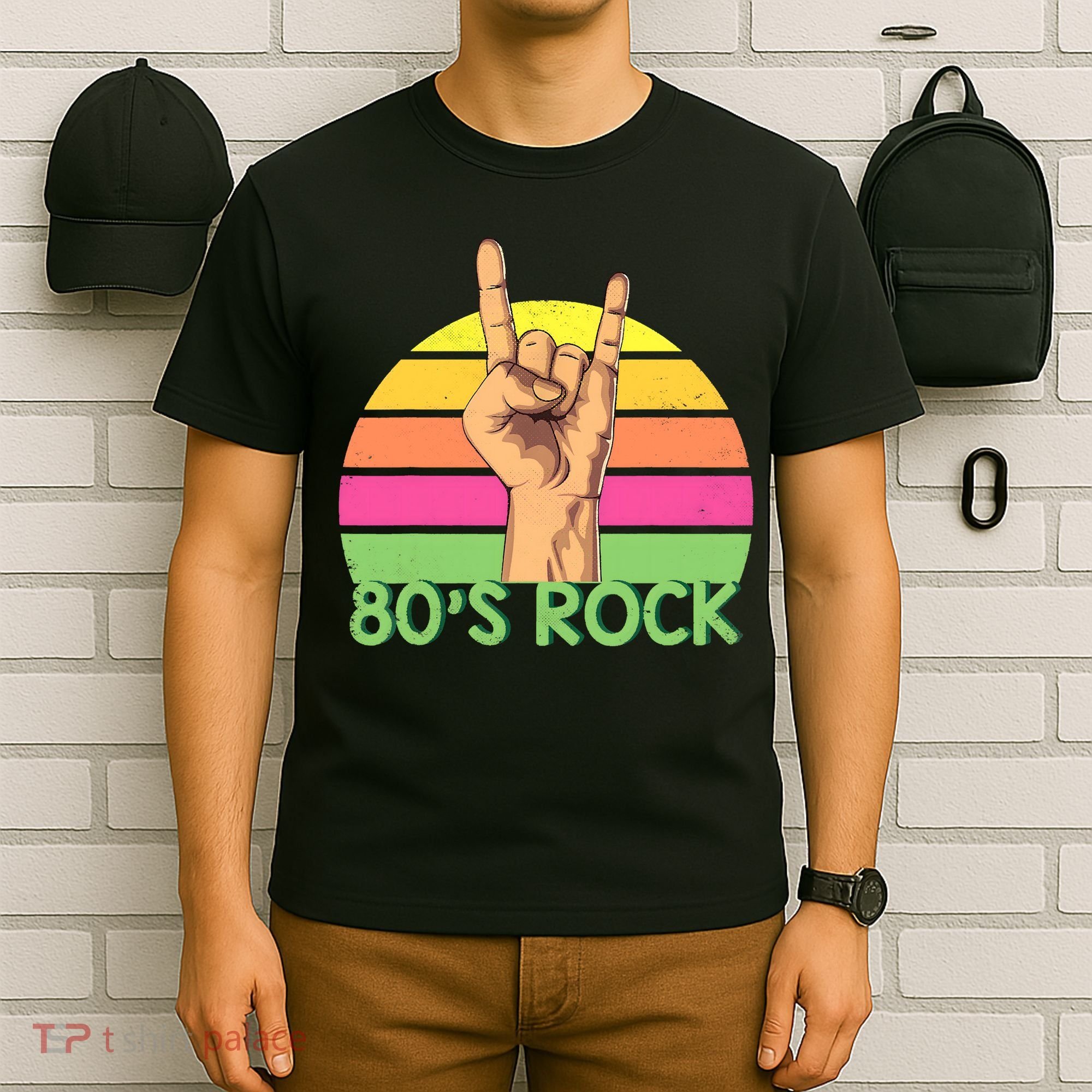 Vintage Retro 80's Rock Band T-Shirt